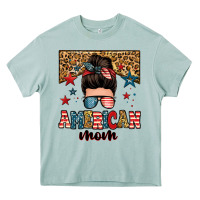 Arona american mom junkie messy bun Heavy Core Tee - Zillion Design Studio