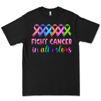 Fight Cancer In All Colors Premium Tee | Teevron