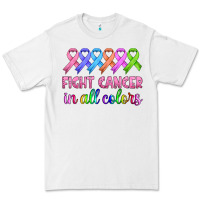White fight cancer in all colors Premium Tee - HRA Design Shop