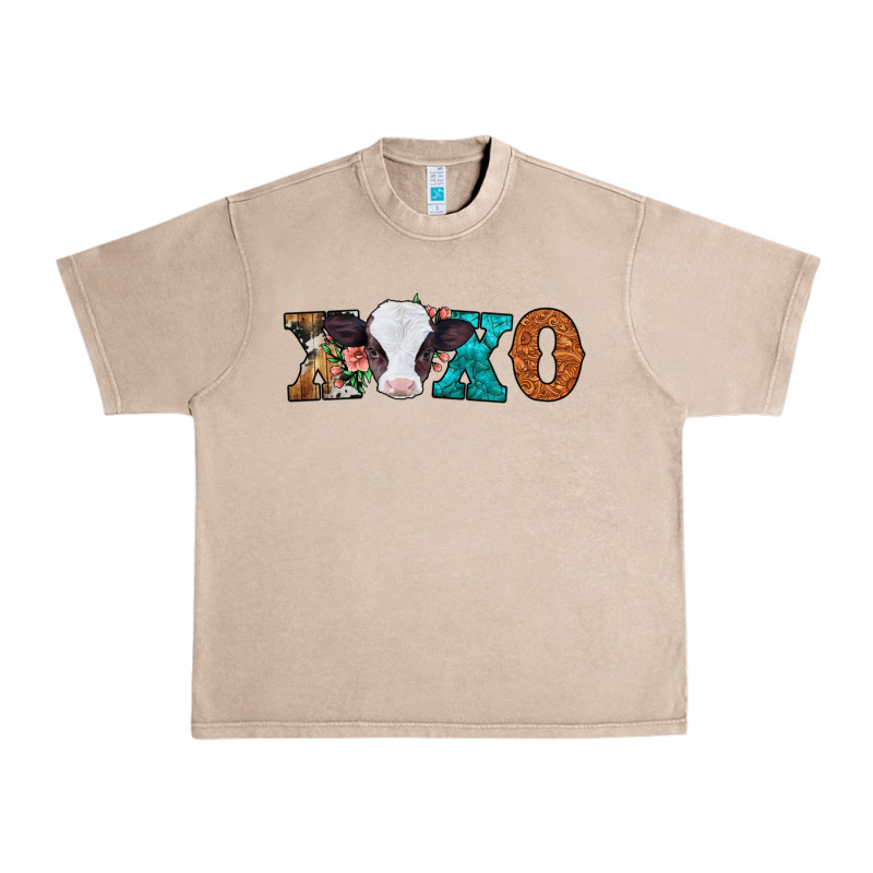 Xoxo Valentines Day Baby Cow Urban Heavy Tee by Jasminsmagicworld | Teevron