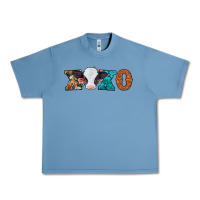 Pebble Blue xoxo valentines day baby cow Urban Heavy Tee - Jasminsmagicworld