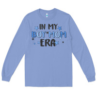 Colony Blue in my boy mom era Long Sleeve Tee - MaliasSmallBusiness