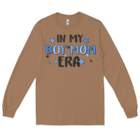 Toasted Coconut in my boy mom era Long Sleeve Tee - MaliasSmallBusiness