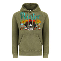 Vintage Olive german shorthaired pointer mom Vintage Hoodie - Artiststas