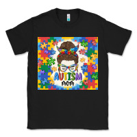 Black autism mom Classic Tee - MaliasSmallBusiness