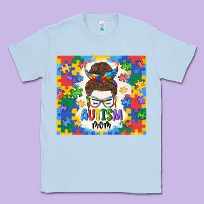 Autism Mom Classic Tee Designed By Maliassmallbusiness