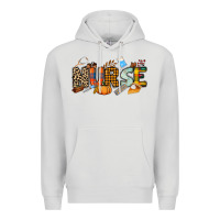 Dove Grey Fall Nurse Premium Hoodie - NancyCooperArtShop