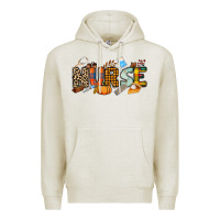 Oatmeal Heather Fall Nurse Premium Hoodie - NancyCooperArtShop