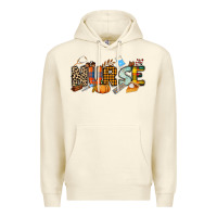 Sandshell Fall Nurse Premium Hoodie - NancyCooperArtShop