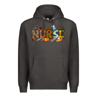 Smoke Fall Nurse Premium Hoodie - NancyCooperArtShop