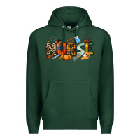Sports Green Fall Nurse Premium Hoodie - NancyCooperArtShop