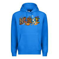 True Royal Fall Nurse Premium Hoodie - NancyCooperArtShop