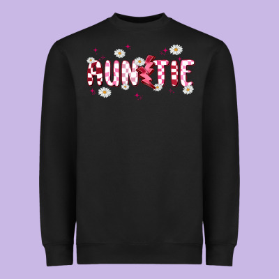 Auntie Heavyweight Sweatshirt Designed By Maliassmallbusiness