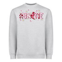 Heather Grey auntie Heavyweight Sweatshirt - MaliasSmallBusiness