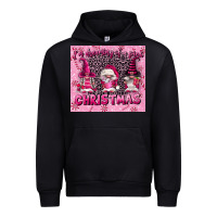 Black i'm dreaming of a pink christmas Urban Hoodie - FaDigitalArtStudio