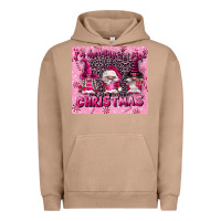 Pigment Burro i'm dreaming of a pink christmas Urban Hoodie - FaDigitalArtStudio