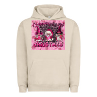 Pigment French Oak i'm dreaming of a pink christmas Urban Hoodie - FaDigitalArtStudio