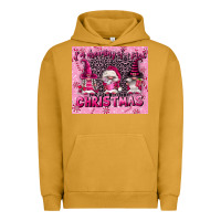 Pigment Peanut Butter i'm dreaming of a pink christmas Urban Hoodie - FaDigitalArtStudio
