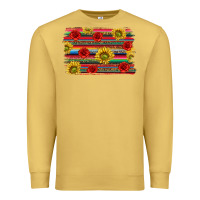 Antique Gold Mexico Brushstroke Premium Sweatshirt - texasbilliewilder