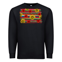 Black Mexico Brushstroke Premium Sweatshirt - texasbilliewilder
