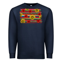 Navy Mexico Brushstroke Premium Sweatshirt - texasbilliewilder