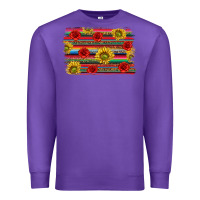 Purple Mexico Brushstroke Premium Sweatshirt - texasbilliewilder