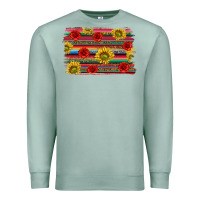 Seafoam Mexico Brushstroke Premium Sweatshirt - texasbilliewilder