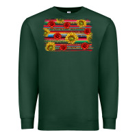 Sports Green Mexico Brushstroke Premium Sweatshirt - texasbilliewilder