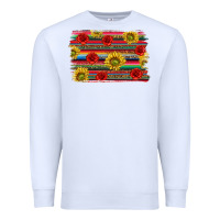 White Mexico Brushstroke Premium Sweatshirt - texasbilliewilder