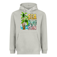Moon Dust Sea you soon Heavyweight Hoodie - NancyCooperArtShop