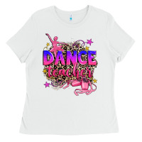 White dance teacher Ladies Tee - Zillion Design Studio