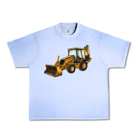 Grape Ice Backhoe Loader Truck Urban Heavy Tee - LillyAllenDesigns