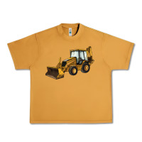 Peanut Butter Backhoe Loader Truck Urban Heavy Tee - LillyAllenDesigns