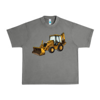 Tornado Backhoe Loader Truck Urban Heavy Tee - LillyAllenDesigns