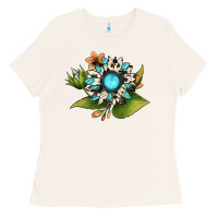 Bone gemstone sunflower Ladies Tee - JahusDesignShop