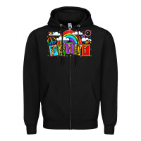 Black pride Zipper Hoodie - LillyAllenDesigns