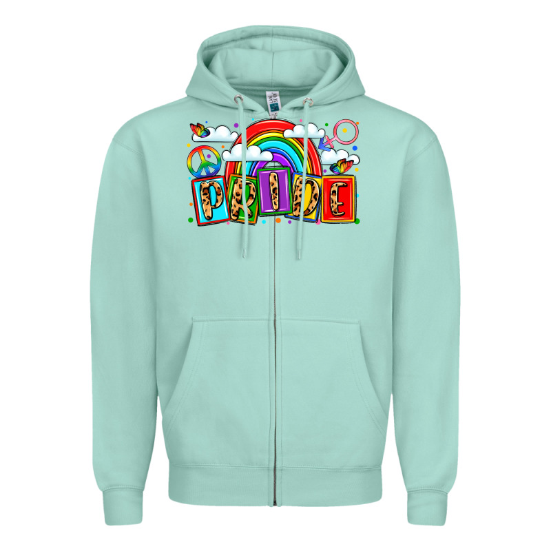 Pride Zipper Hoodie by LillyAllenDesigns | Teevron