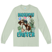 Matcha howdy easter Long Sleeve Tee - MaliasSmallBusiness