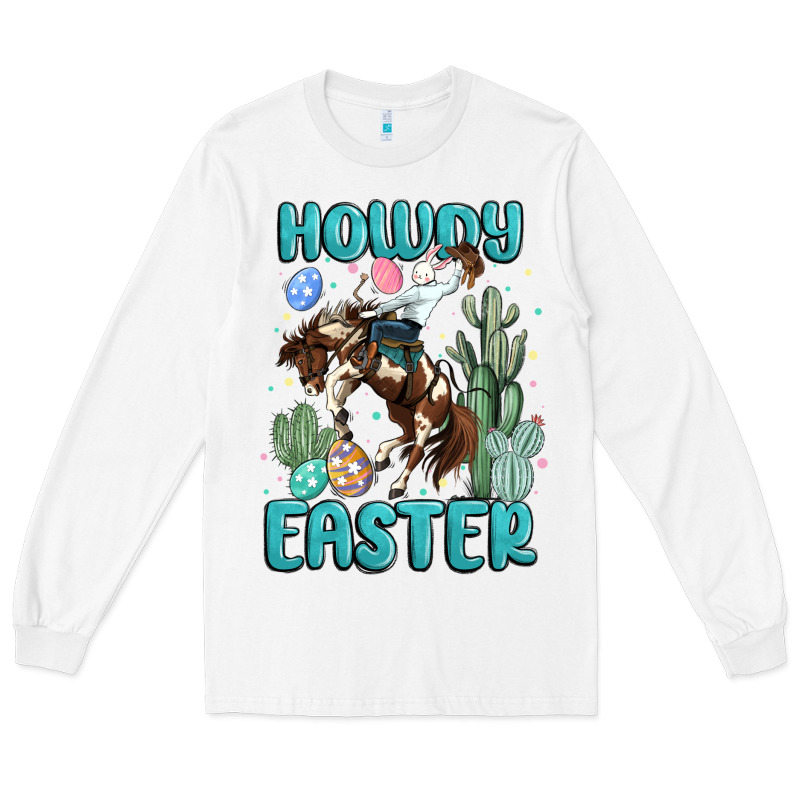 Howdy Easter Long Sleeve Tee by MaliasSmallBusiness | Teevron