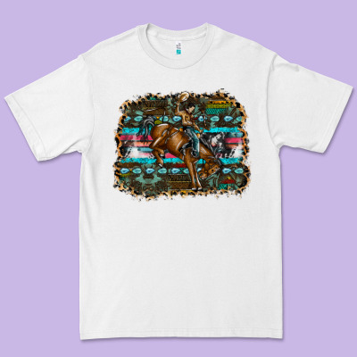 Rodeo Premium Tee Designed By Sublimationcraftshop