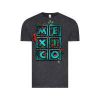 Vintage Black mexico with roses Vintage Tee - Jasminsmagicworld