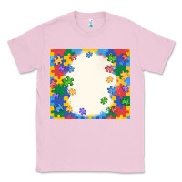 Bubblegum Pink autism Classic Tee - MaliasSmallBusiness