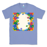 Colony Blue autism Classic Tee - MaliasSmallBusiness