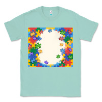 Seafoam autism Classic Tee - MaliasSmallBusiness