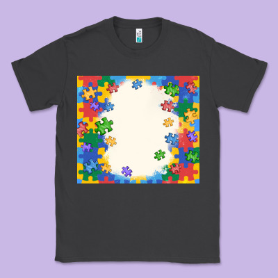 Autism Classic Tee Designed By Maliassmallbusiness