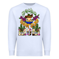 White Nacho average Mom Premium Sweatshirt - NancyCooperArtShop