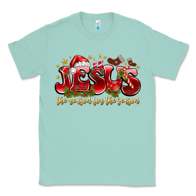 Jesus The Reason For The Season Classic Tee by CowhideDigitalArt | Teevron