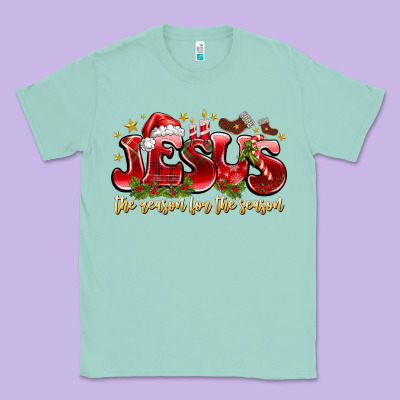 Jesus The Reason For The Season Classic Tee Designed By Cowhidedigitalart