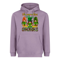Lavender shamrockin with my gnomies Heavyweight Hoodie - NancyCooperArtShop