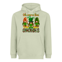 Matcha shamrockin with my gnomies Heavyweight Hoodie - NancyCooperArtShop